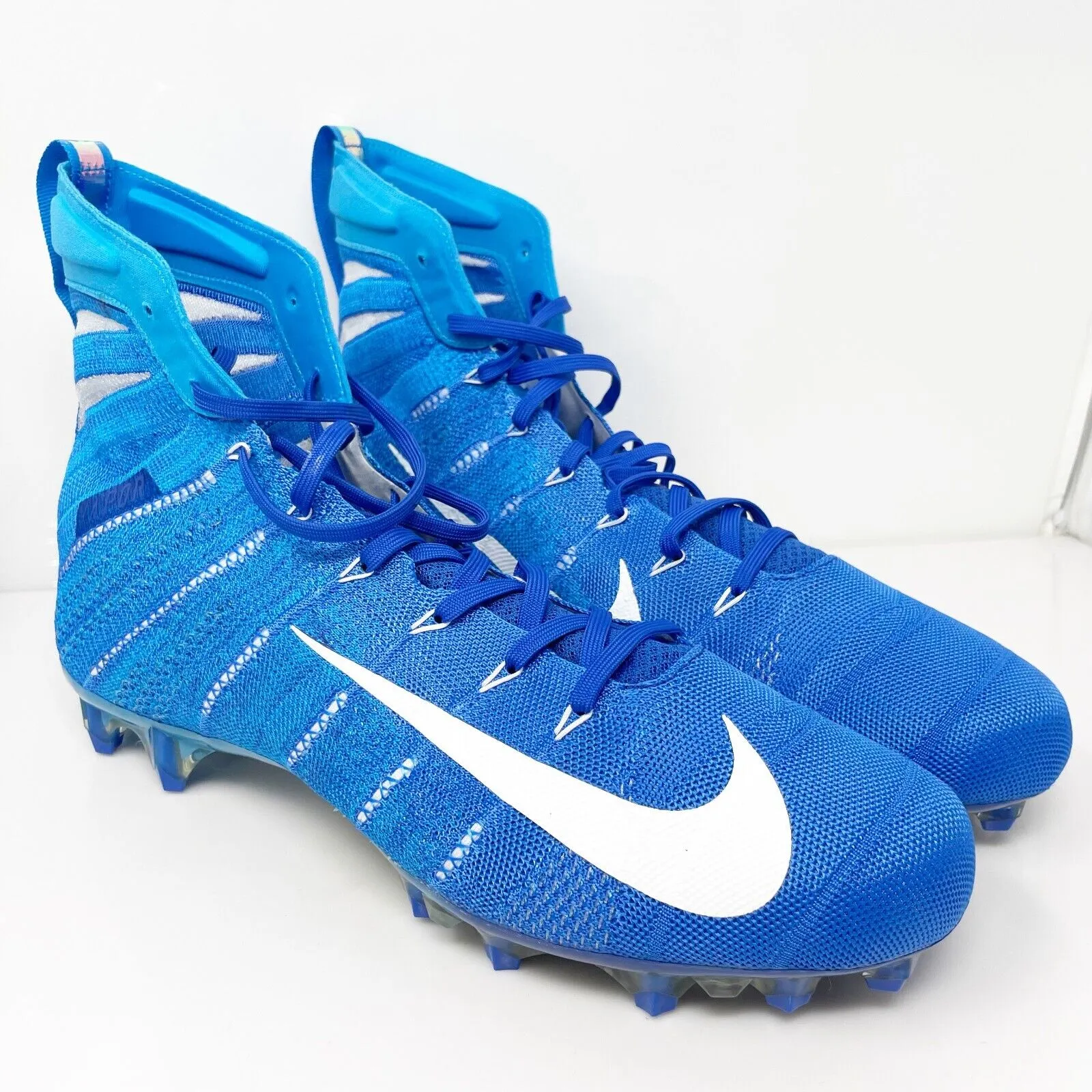 Nike Mens Vapor Untouchable 3 Elite AH7409-414 Blue Football Cleats Shoes Sz 13