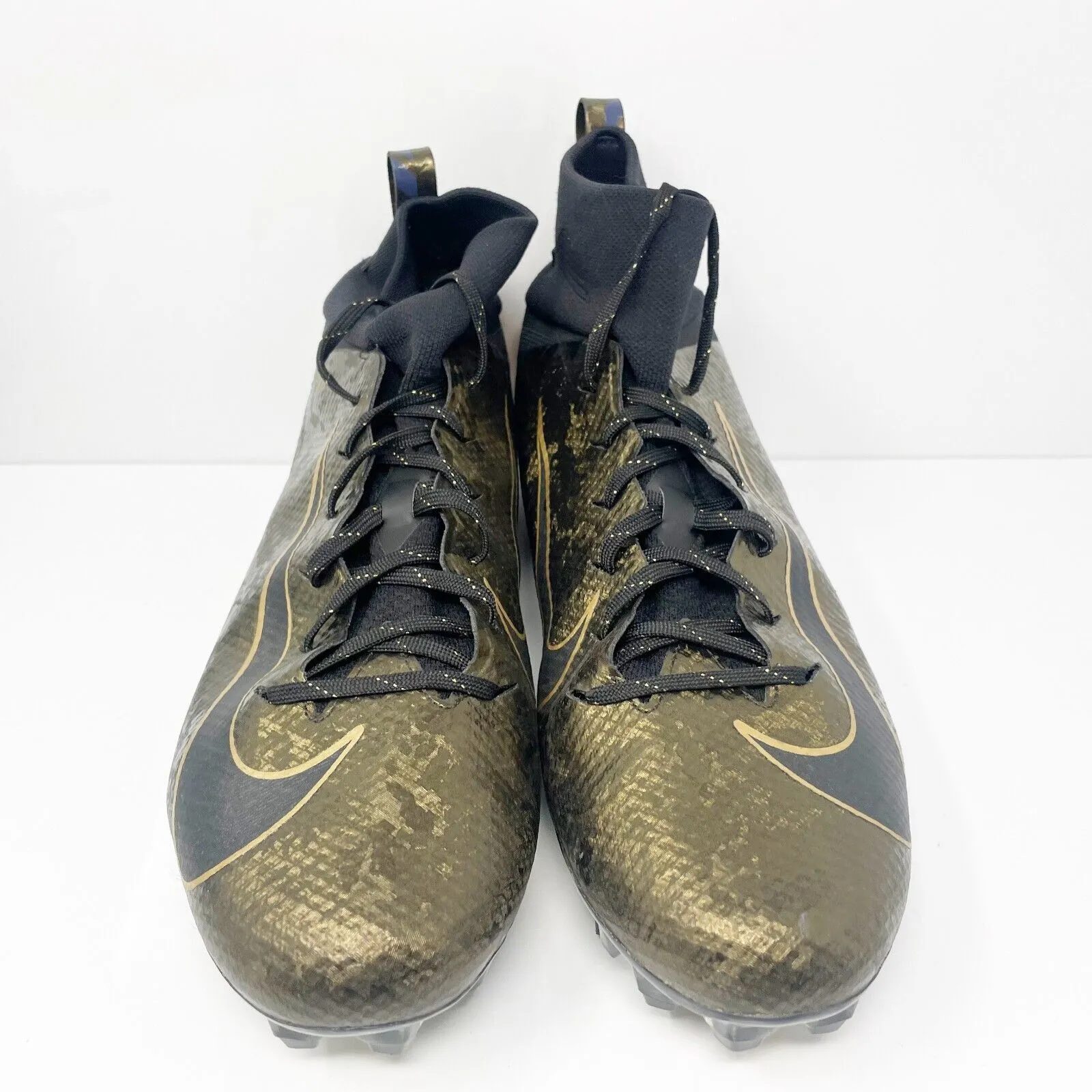 Nike Mens Vapor Untouchable Pro 3 AQ0634-004 Black Football Cleats Shoes Sz 12.5