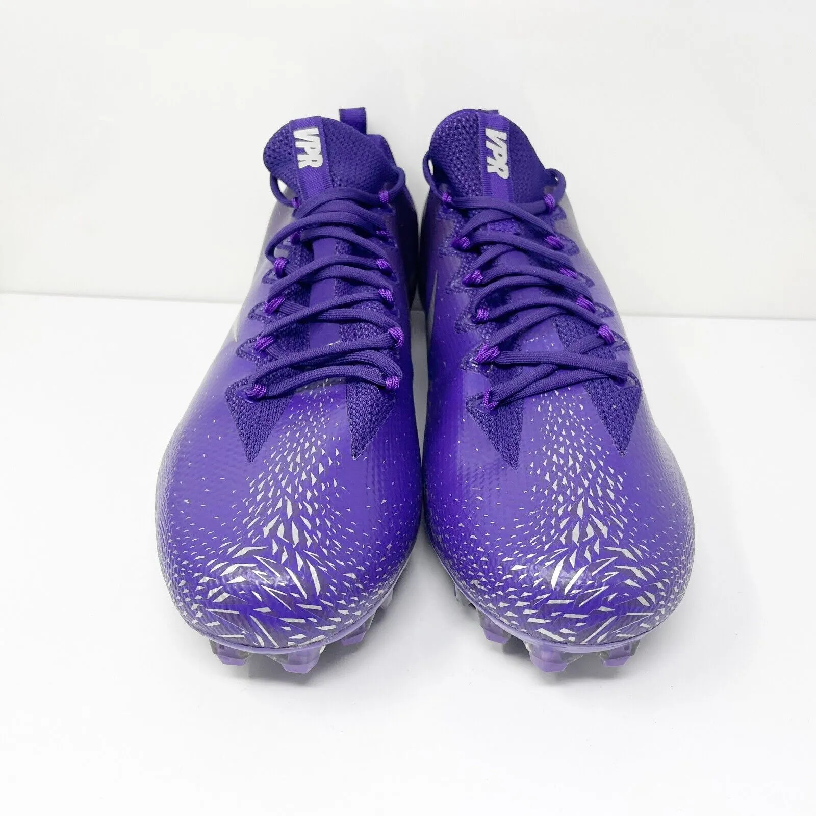 Nike Mens Vapor Untouchable Pro 833385-505 Purple Football Cleats Shoes Size 15