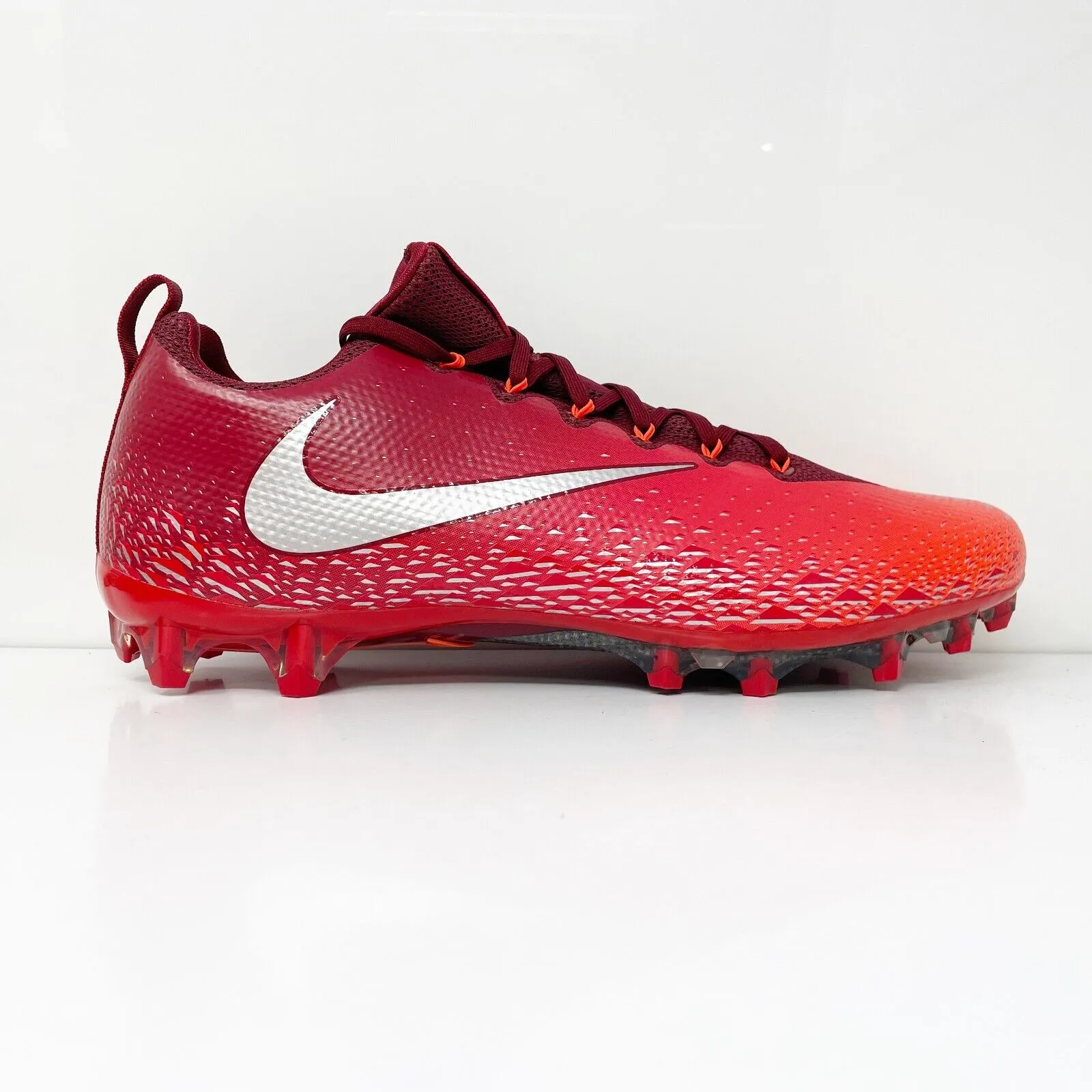 Nike Mens Vapor Untouchable Pro 833385-608 Red Football Cleats Shoes Size 15