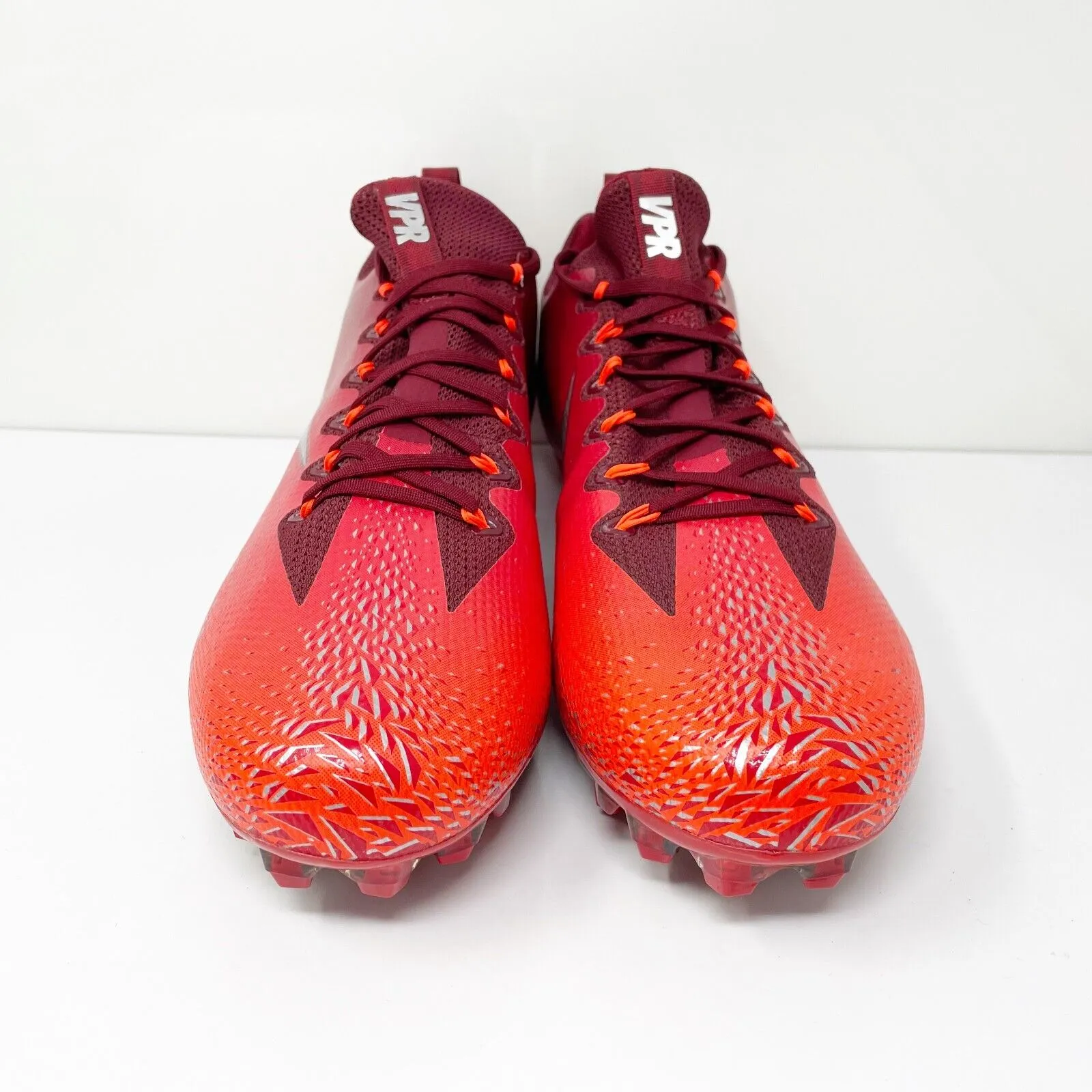 Nike Mens Vapor Untouchable Pro 833385-608 Red Football Cleats Shoes Size 15