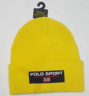 Nwt Polo Sport Yellow Patch Skully