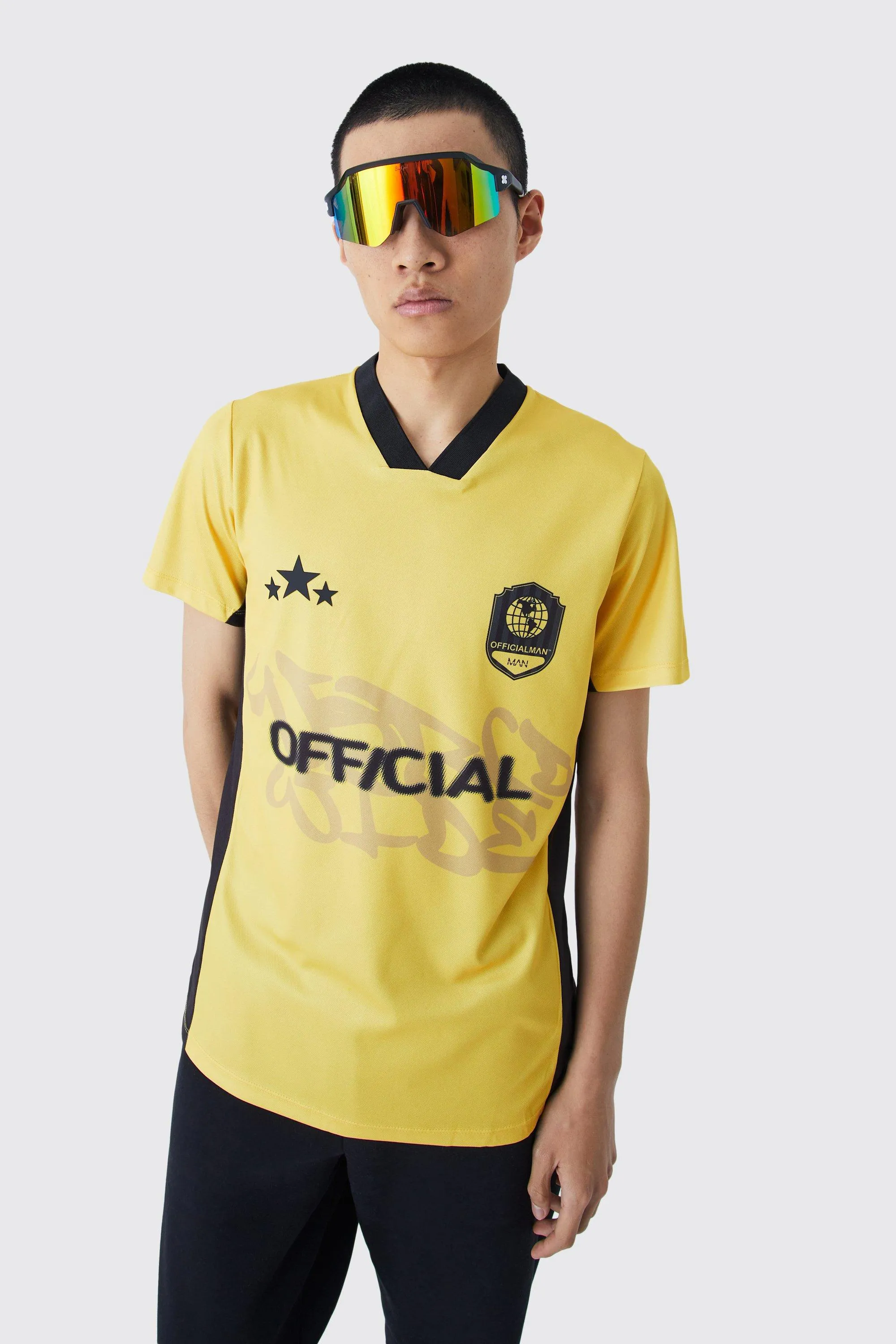 Official Short Sleeve Football Shirt | boohooMAN UK