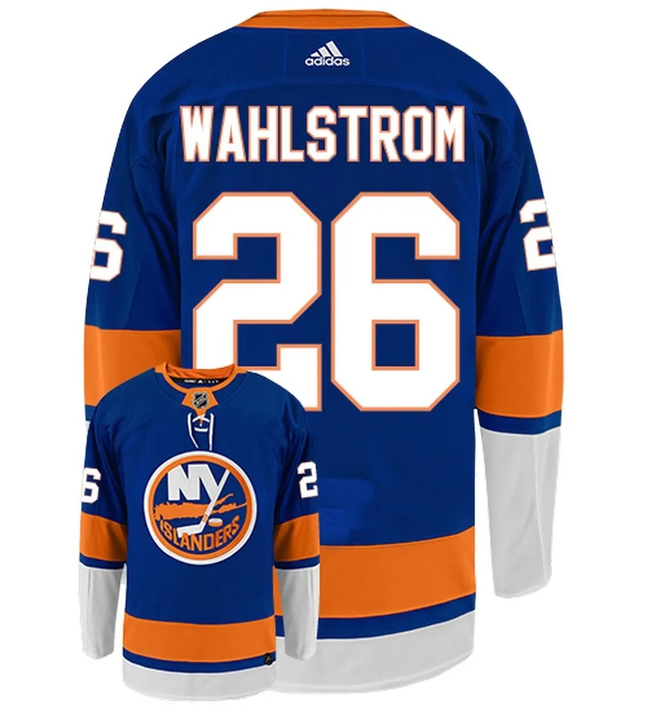 Oliver Wahlstrom New York Islanders Adidas Authentic Home NHL Hockey Jersey     