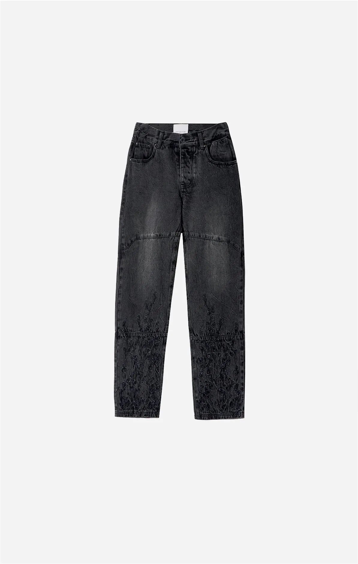 ONLY THE BLIND - FLORAL NIGHT DENIM JEANS