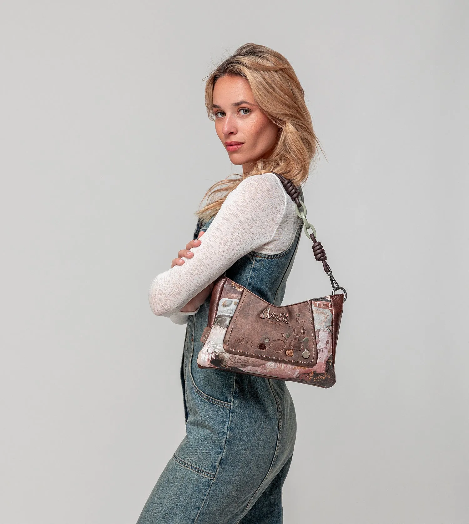 Outer 2-handle shoulder bag