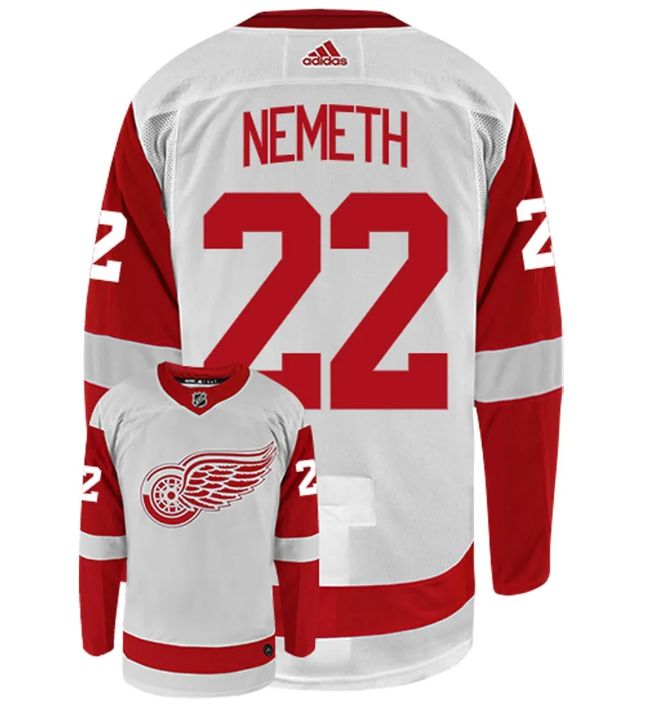 Patrik Nemeth Detroit Red Wings Adidas Authentic Away NHL Hockey Jersey     