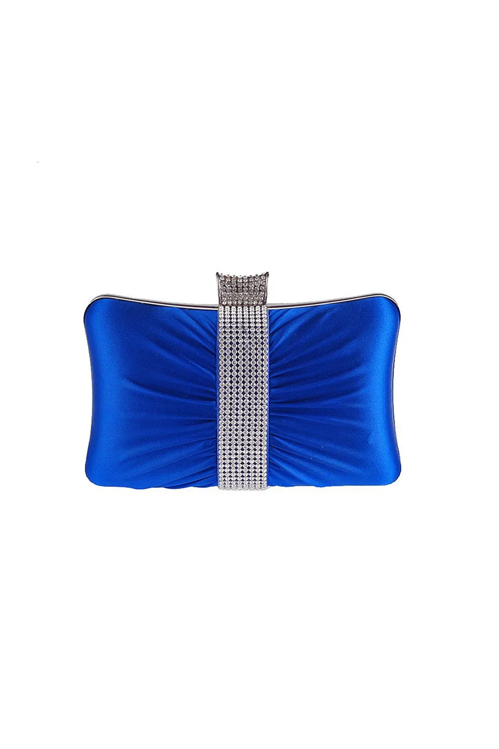 Portable Black Rhinestones Clutch Bag