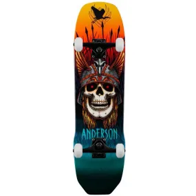 Powell Peralta Complete Skateboard Flight Deck Andy Anderson Heron Skull Multi 8.45