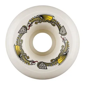 Powell Peralta Dragon Formula Skateboard Wheels 60mm x 40mm 88A Off White