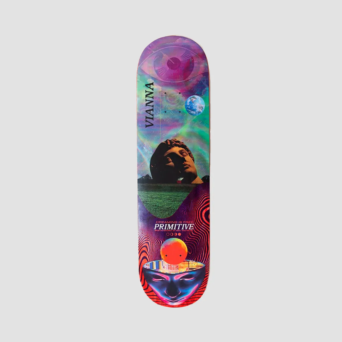 Primitive Vianna Bliss Skateboard Deck Multi - 8.38"