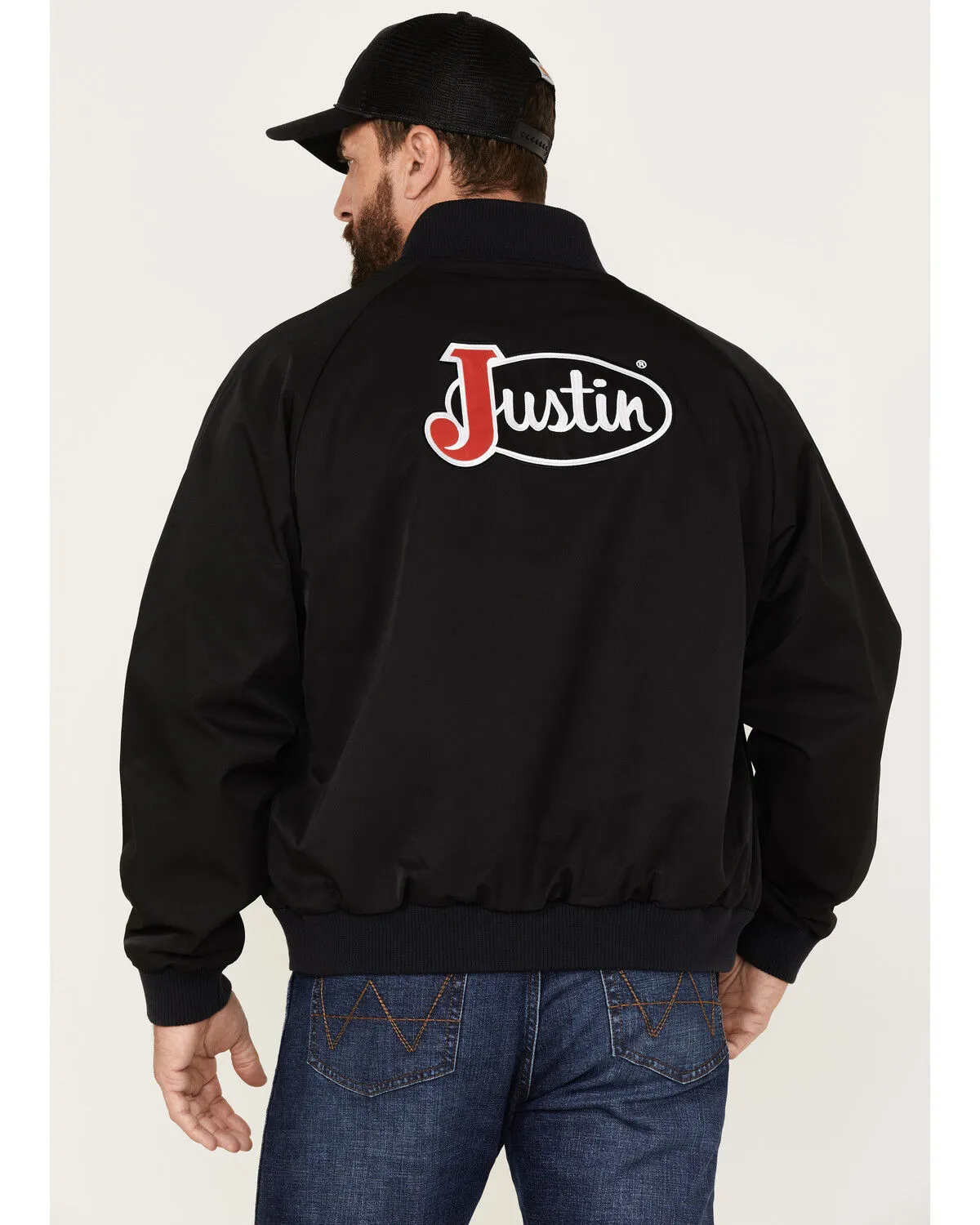 Product Name:  Justin Men's Logo Embroidered Team Jacket