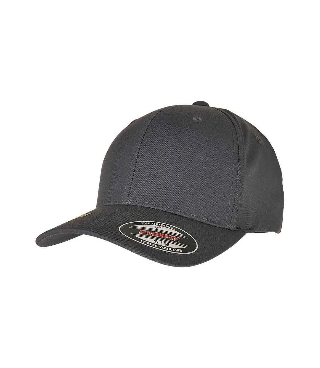 Recycled polyester baseball cap charcoal Flexfit