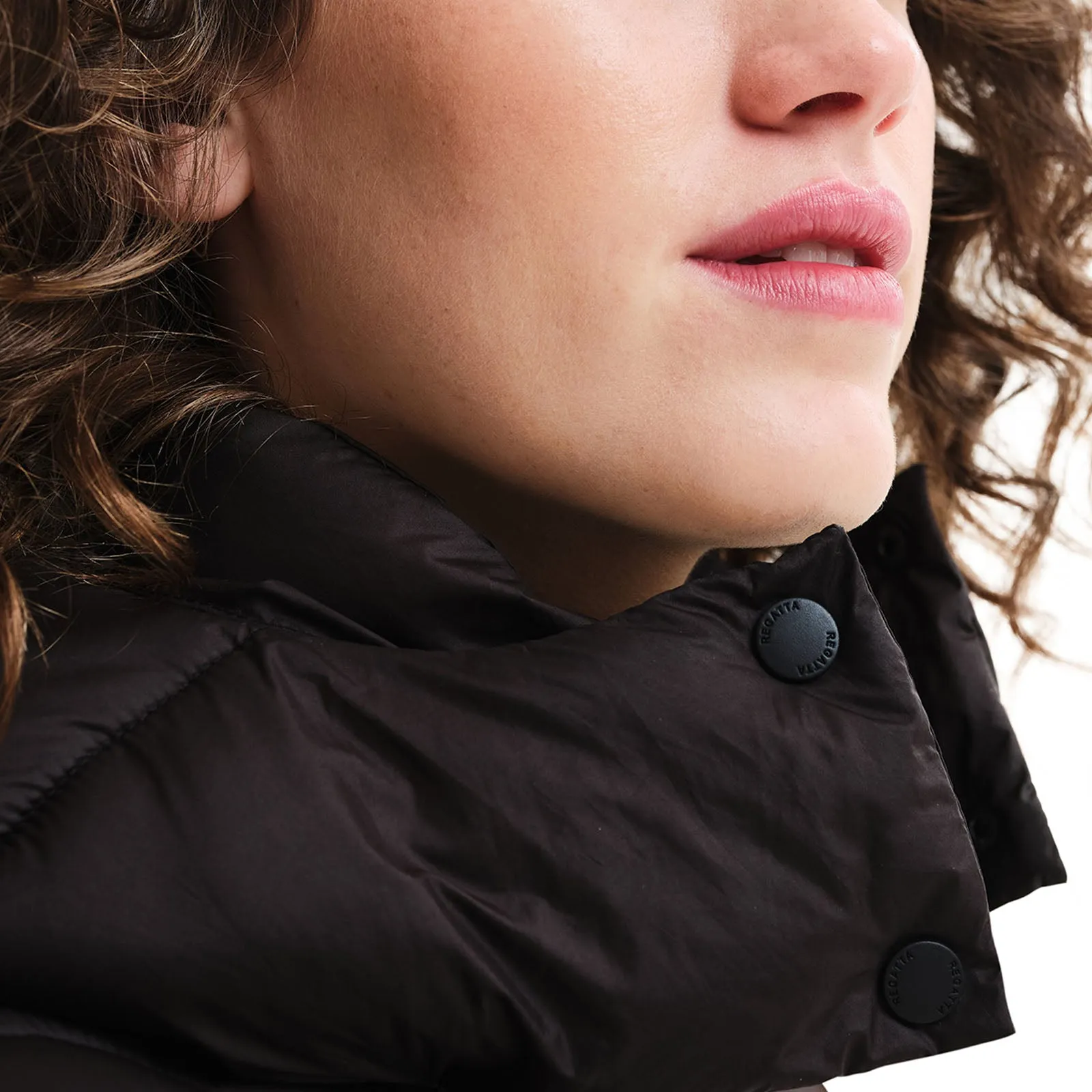 Regatta Womens Longley Longline Quilted Jacket - Black