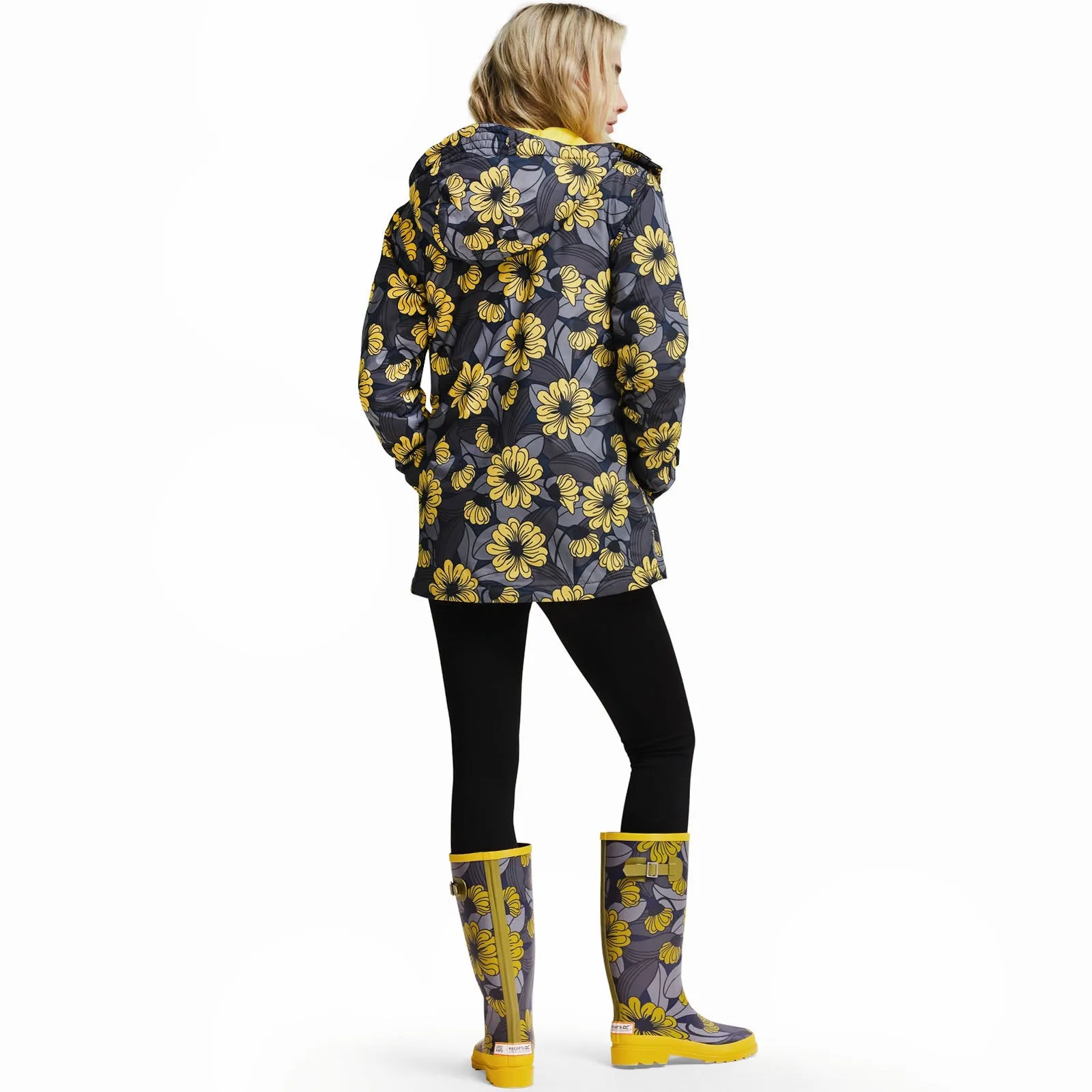 Regatta Womens Orla Kiely Waterproof Rain Mac Jacket