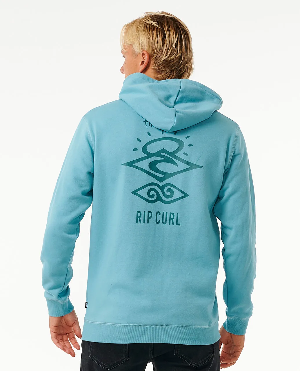 Rip Curl Mens Search Icon Fleece Pullover Hoodie