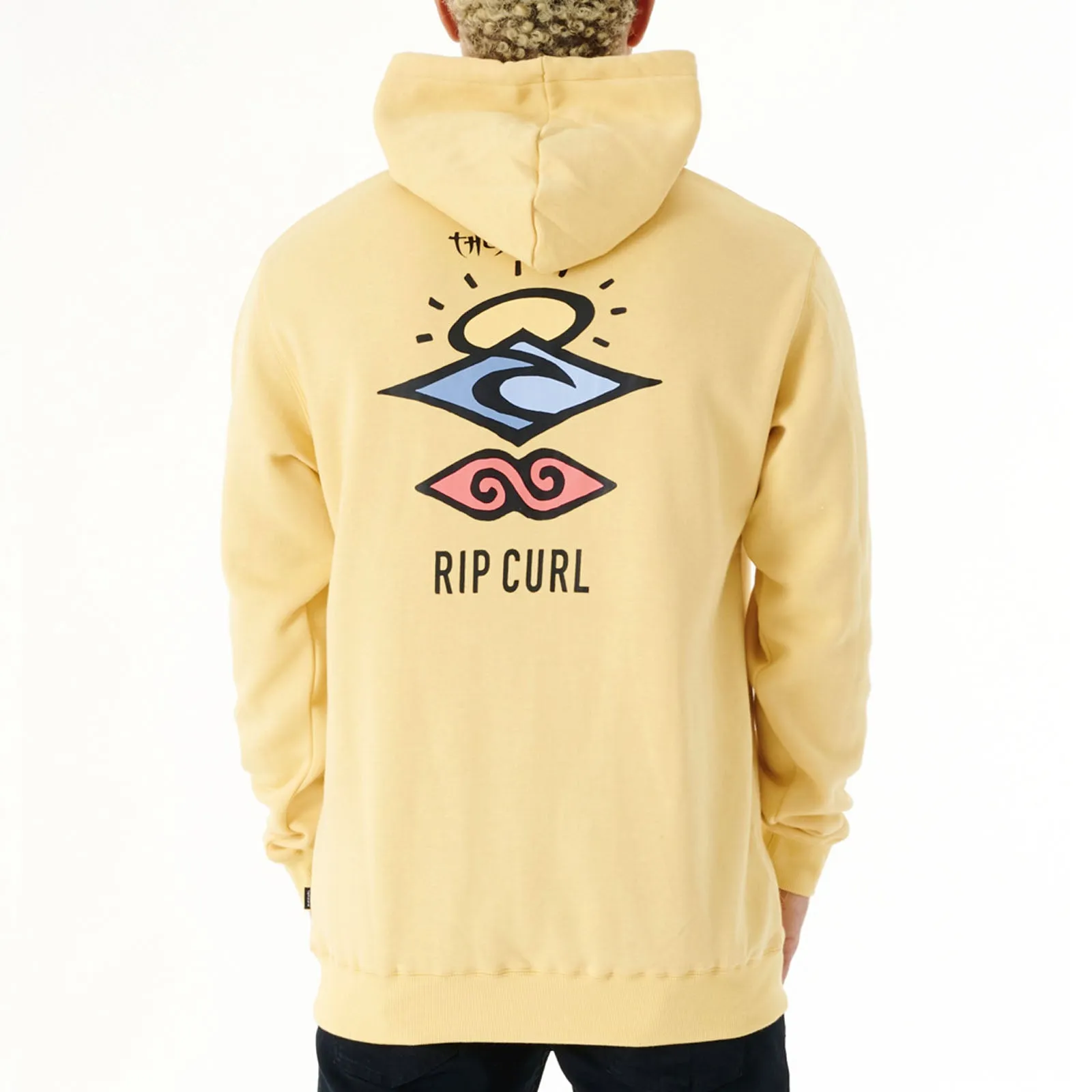 Rip Curl Mens Search Icon Fleece Pullover Hoodie