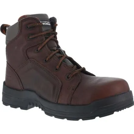 Rockport Works More Energy Composite Toe Waterproof Work Boot