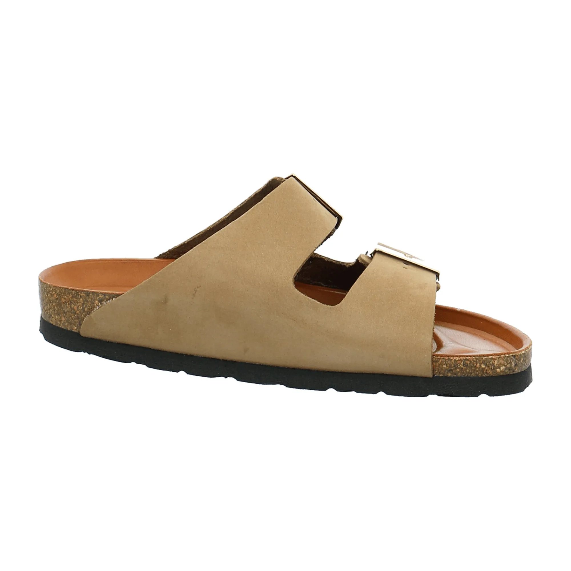 Rohde Classic Brown Leather Women's Slip-On Sandals Spring Summer Collection