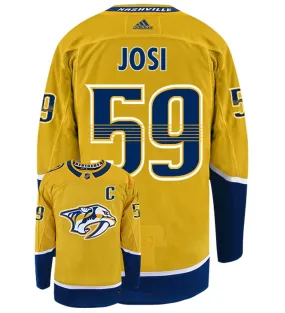 Roman Josi Nashville Predators Adidas Primegreen Authentic NHL Hockey Jersey     