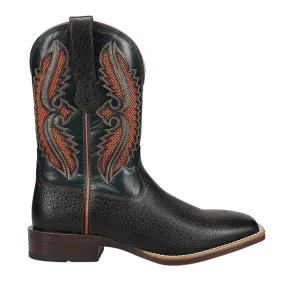 Rowder Venttek 360 Embroidered Tool-Inlayed Square Toe Cowboy Boots