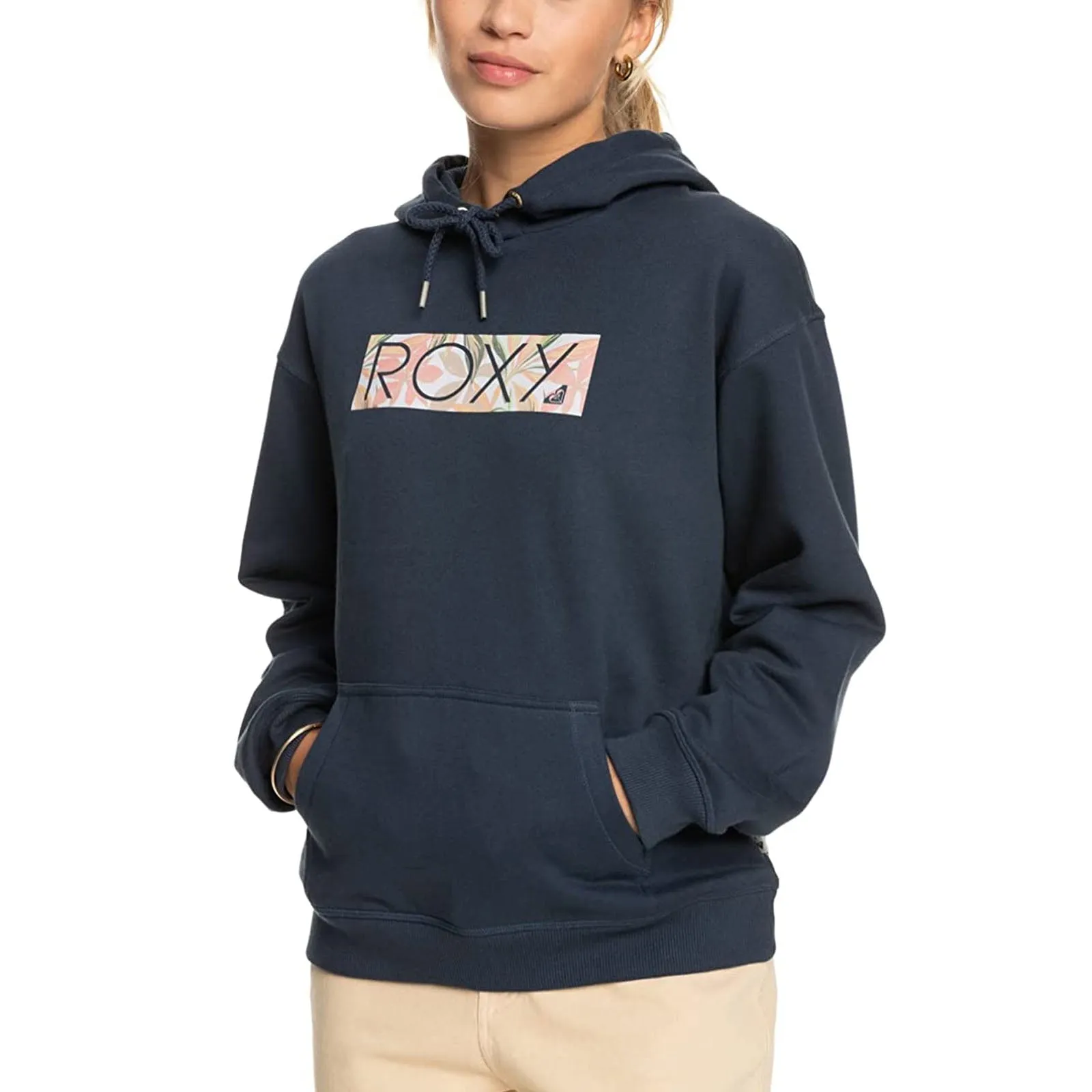 Roxy Womens Forward Focus Pullover Sweatshirt Hoodie