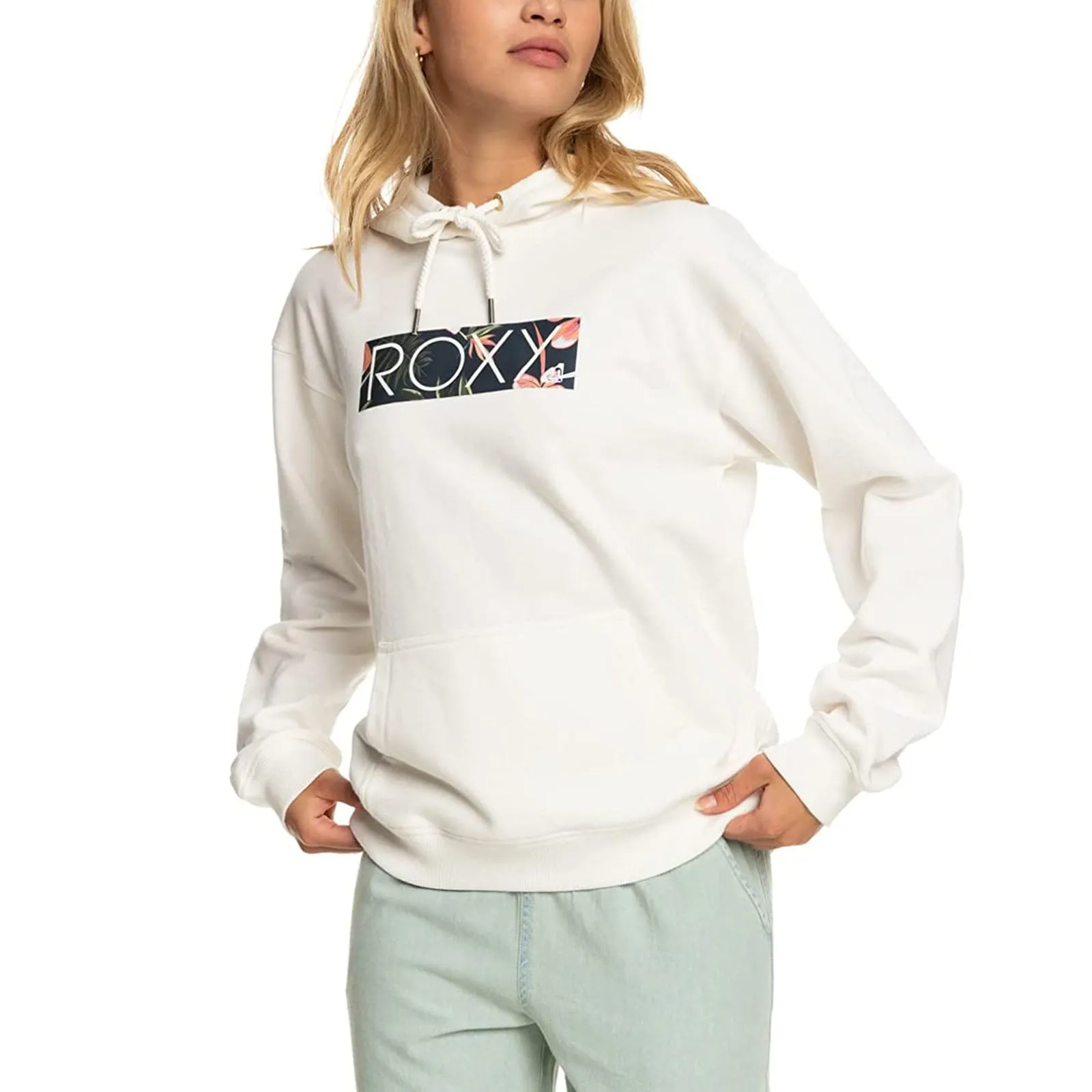 Roxy Womens Forward Focus Pullover Sweatshirt Hoodie