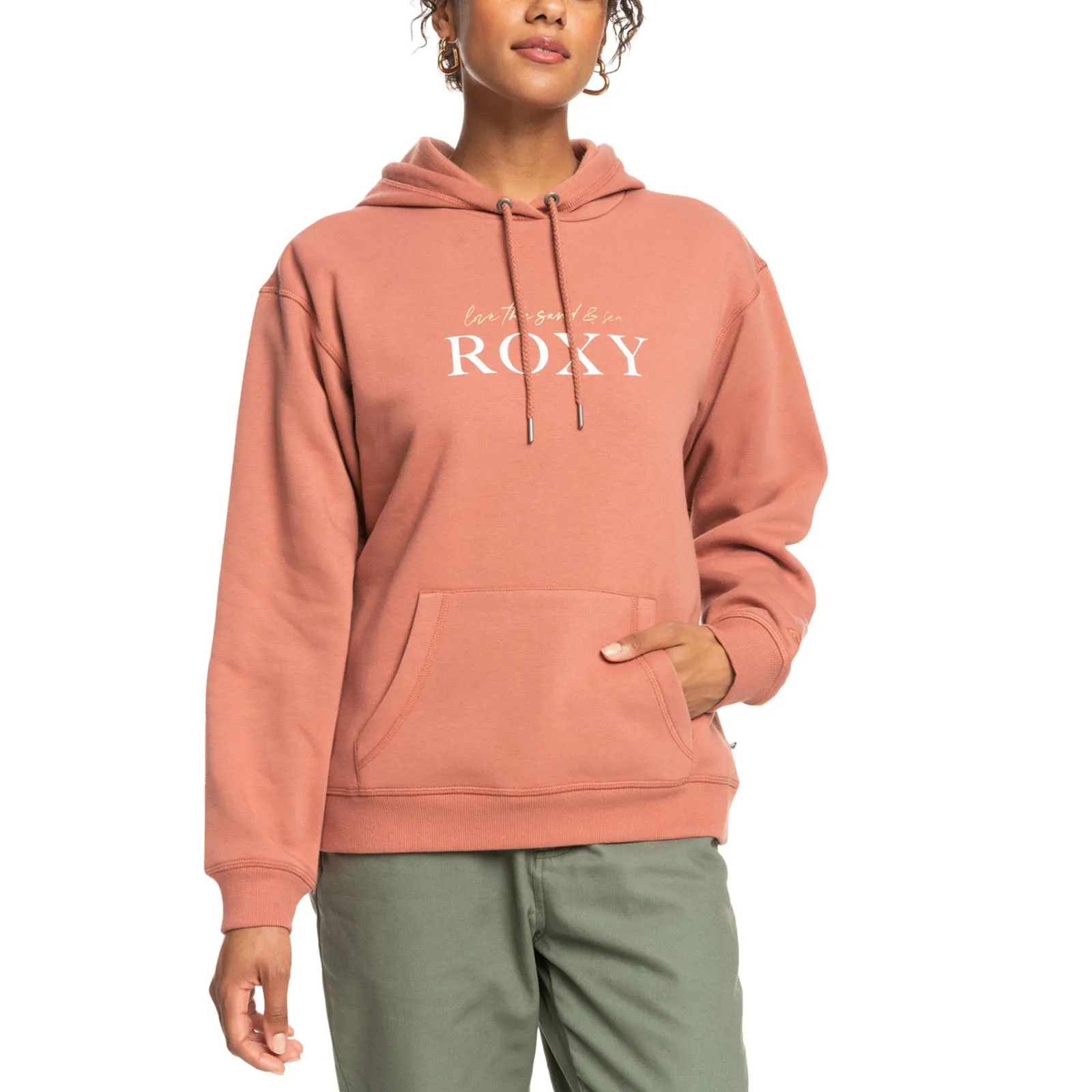 Roxy Womens Surf Soaked Brushed Hoodie