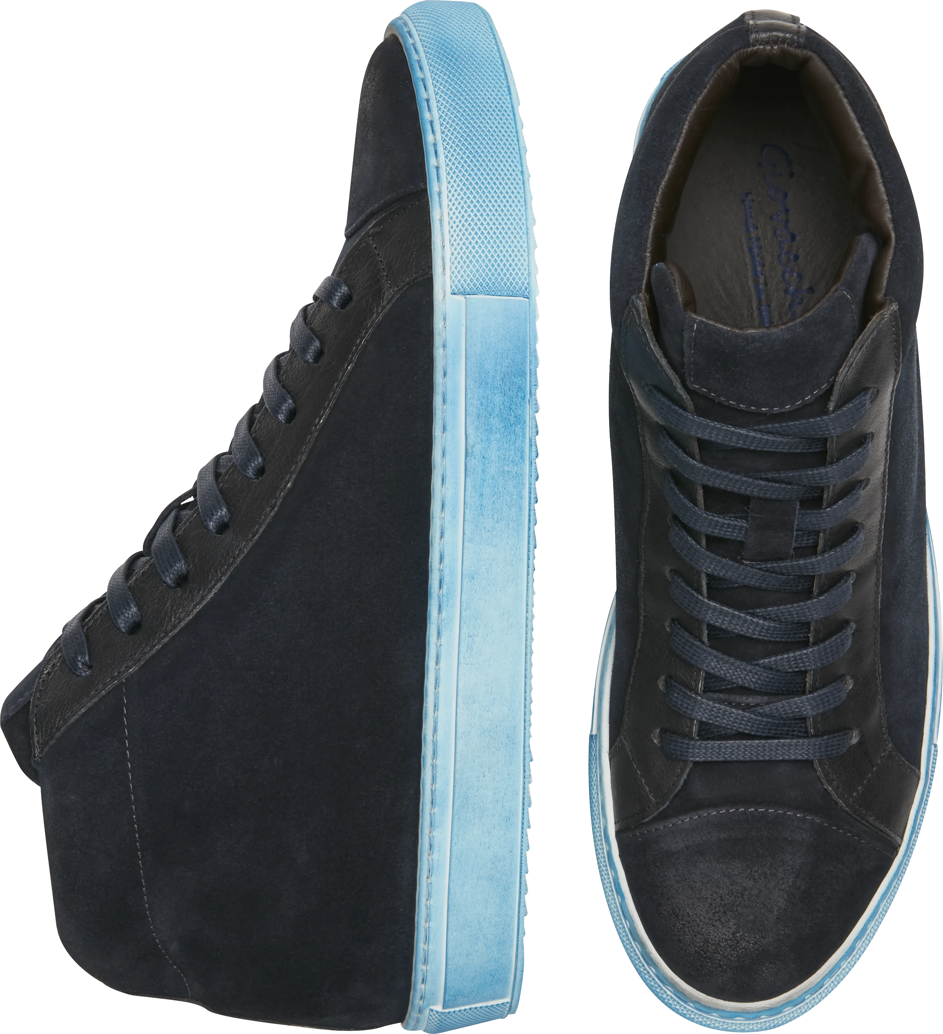 Ruben High Top Suede Sneakers