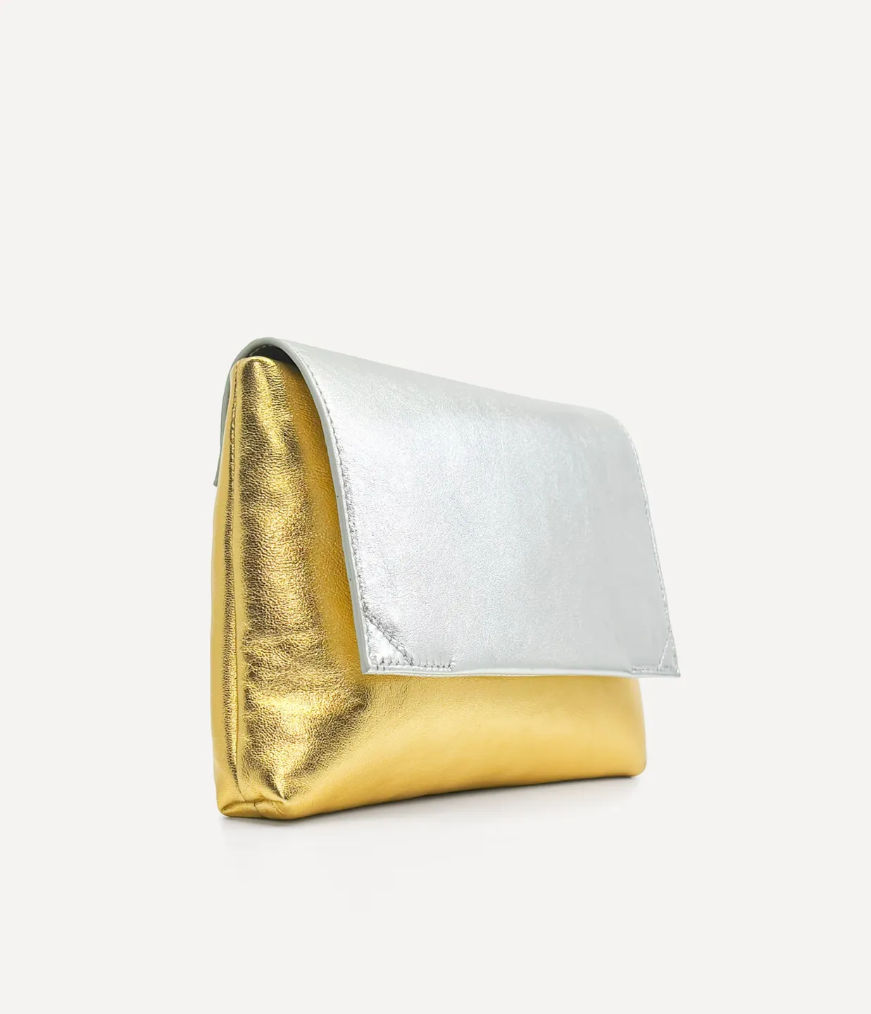 Sheath Clutch in Gold