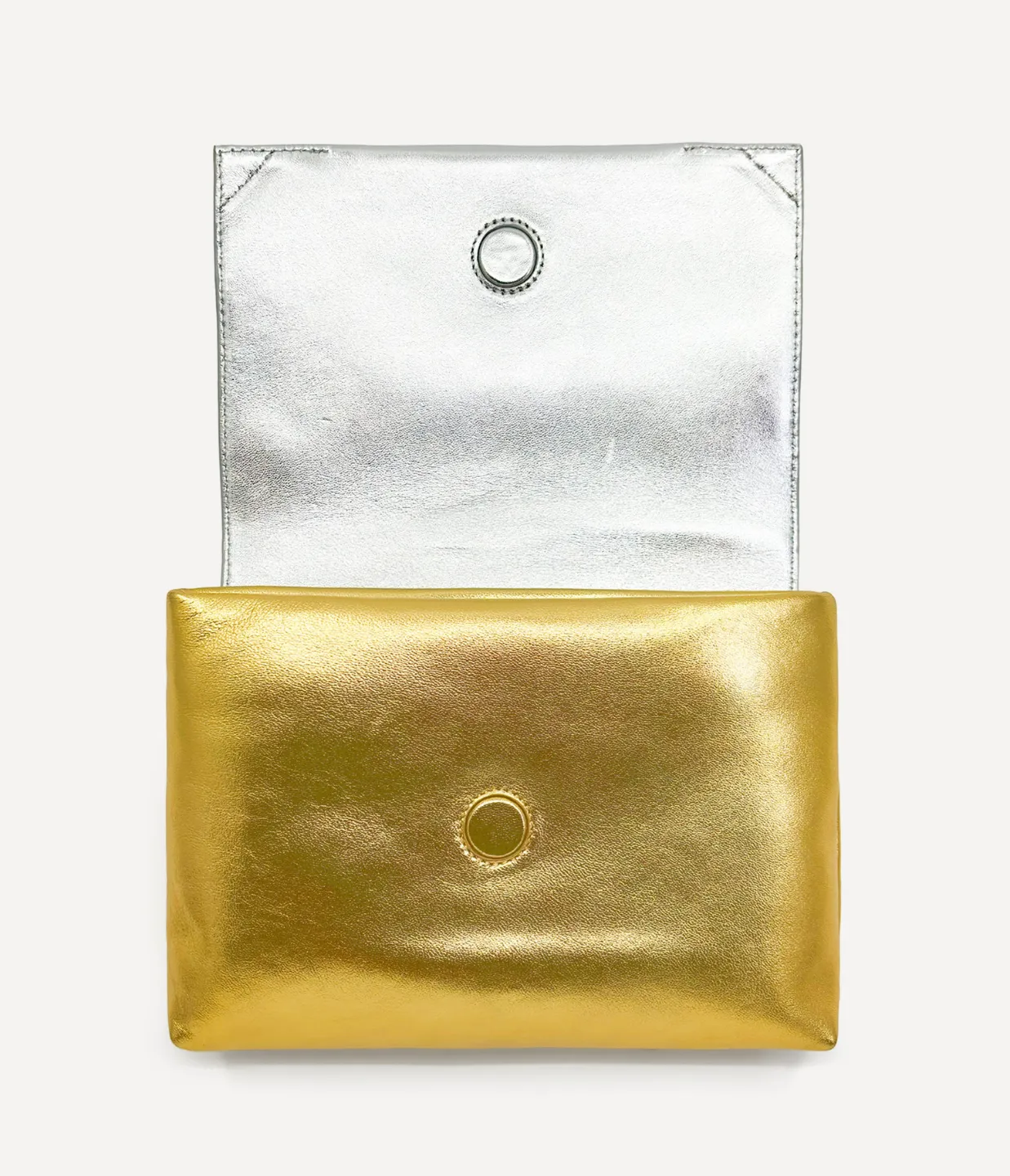 Sheath Clutch in Gold