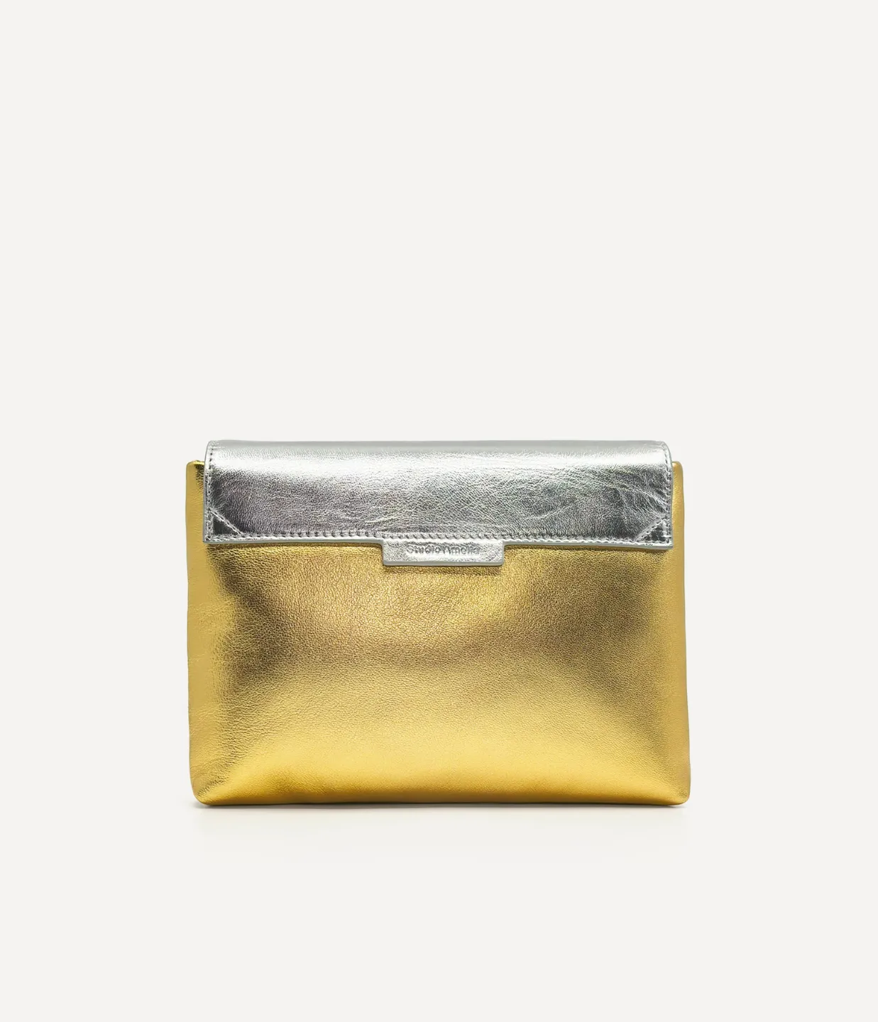 Sheath Clutch in Gold