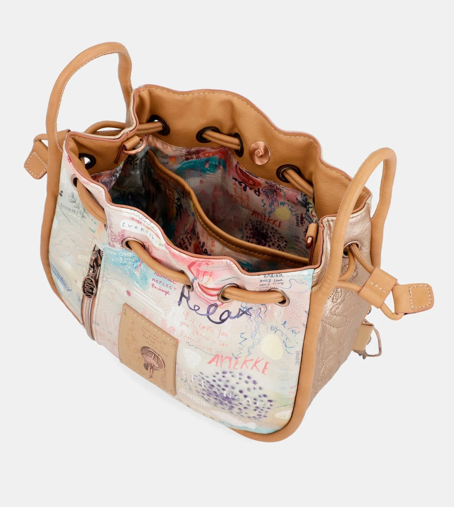 Slow Life Shoulder bag with shoulder strap