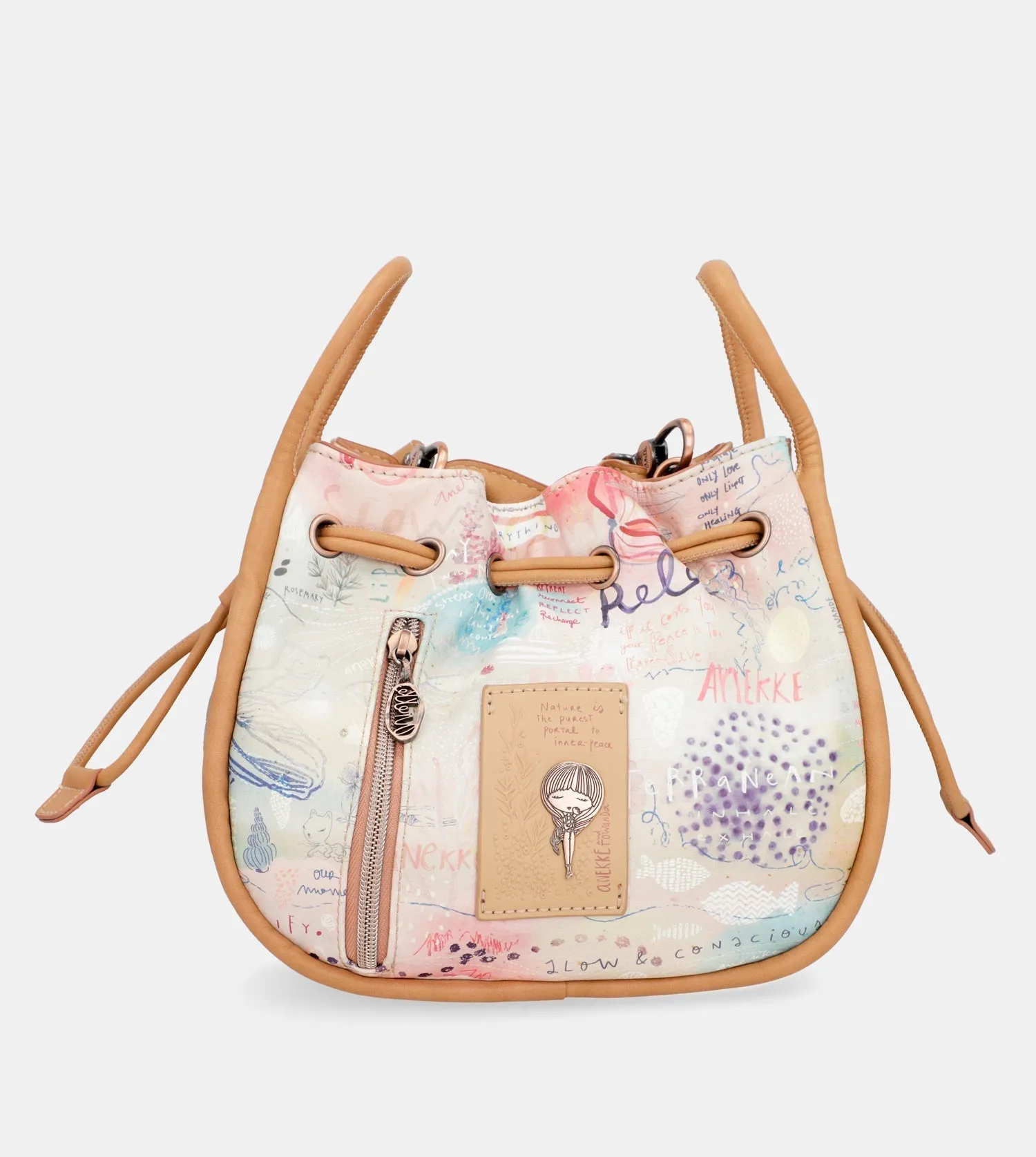 Slow Life Shoulder bag with shoulder strap