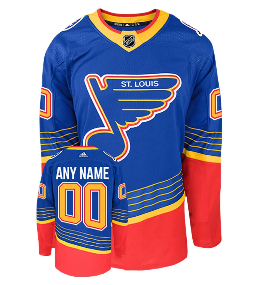 St. Louis Blues Adidas Authentic Retro NHL Hockey Jersey     