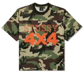 STSSY 4X4 Mesh Football Jersey Camo