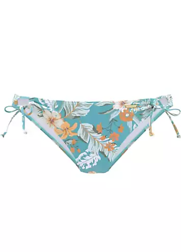 Sunseeker Tropical Print Bikini Bottoms | Look Again