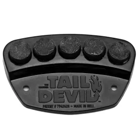 Tail Devil Skateboard Spark Plate Pad Black