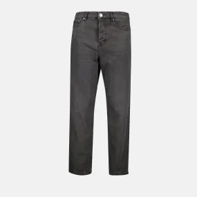 Tapered Cotton Twill Jeans