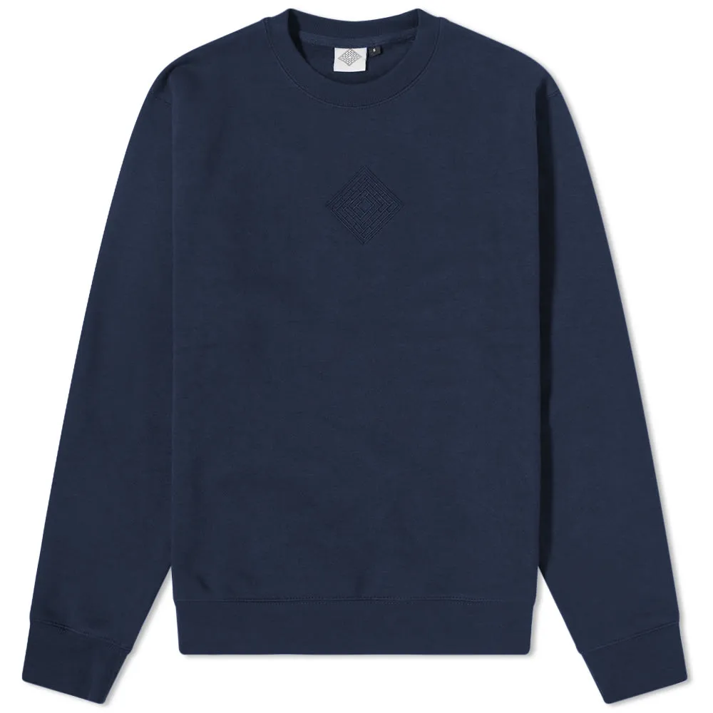 The National Skateboard Co. Logo Crew SweatNavy