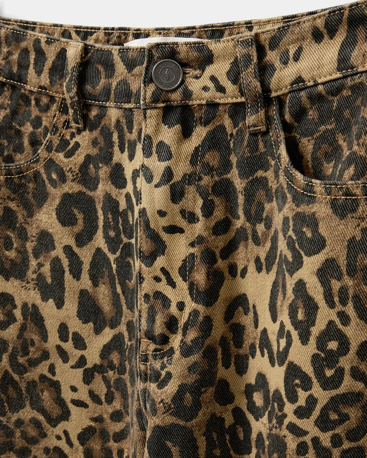 TOKYOSY JEANS - Leopard