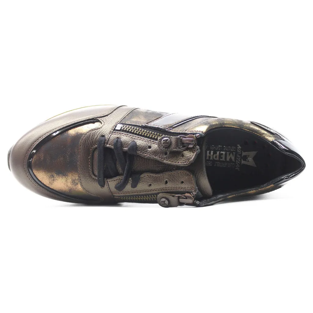 Toscana Metallic Leather Women's Trainers