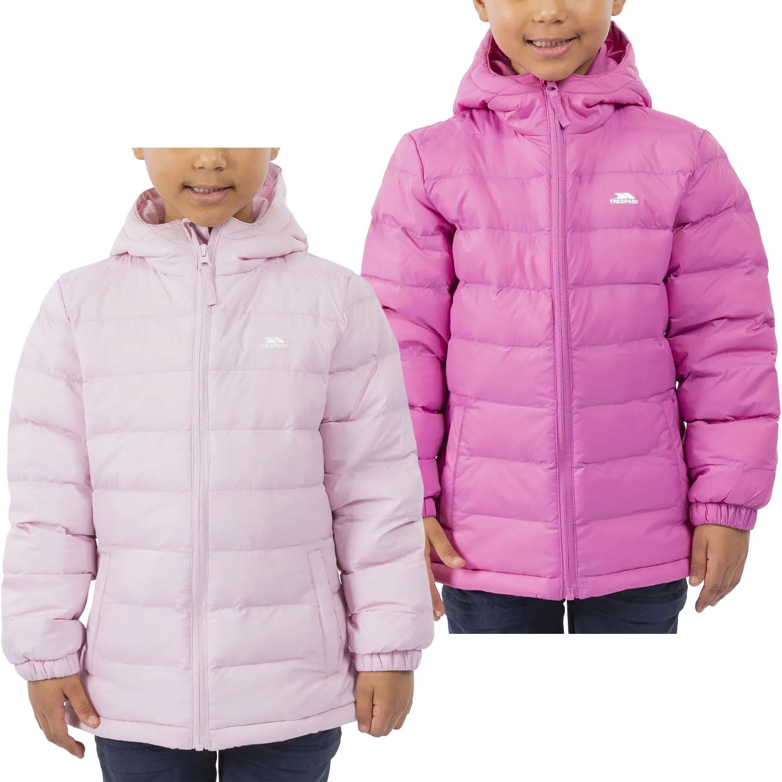 Trespass Kids Naive Water Resistant Hooded Jacket