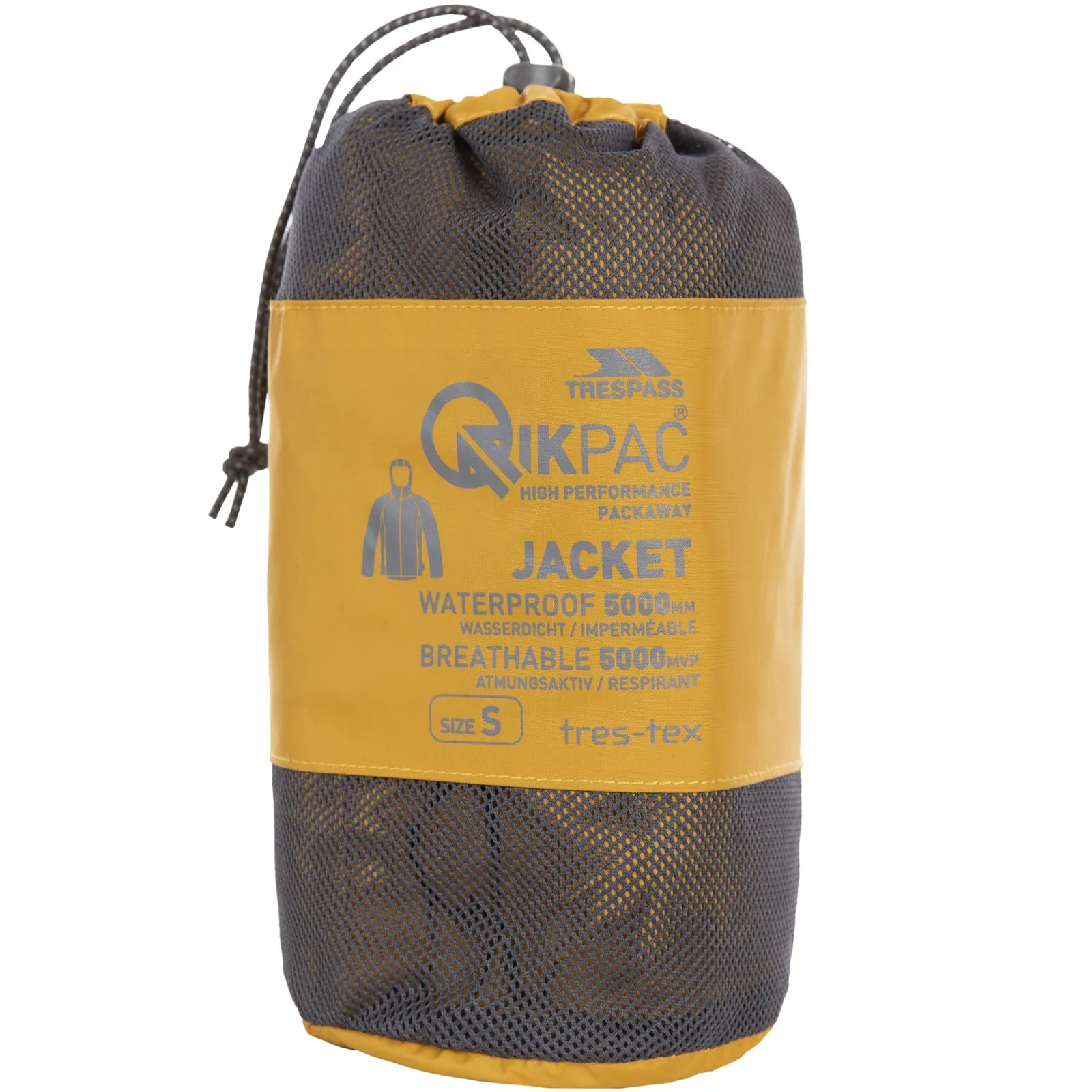 Trespass Mens Quikpac Waterproof Packable Jacket