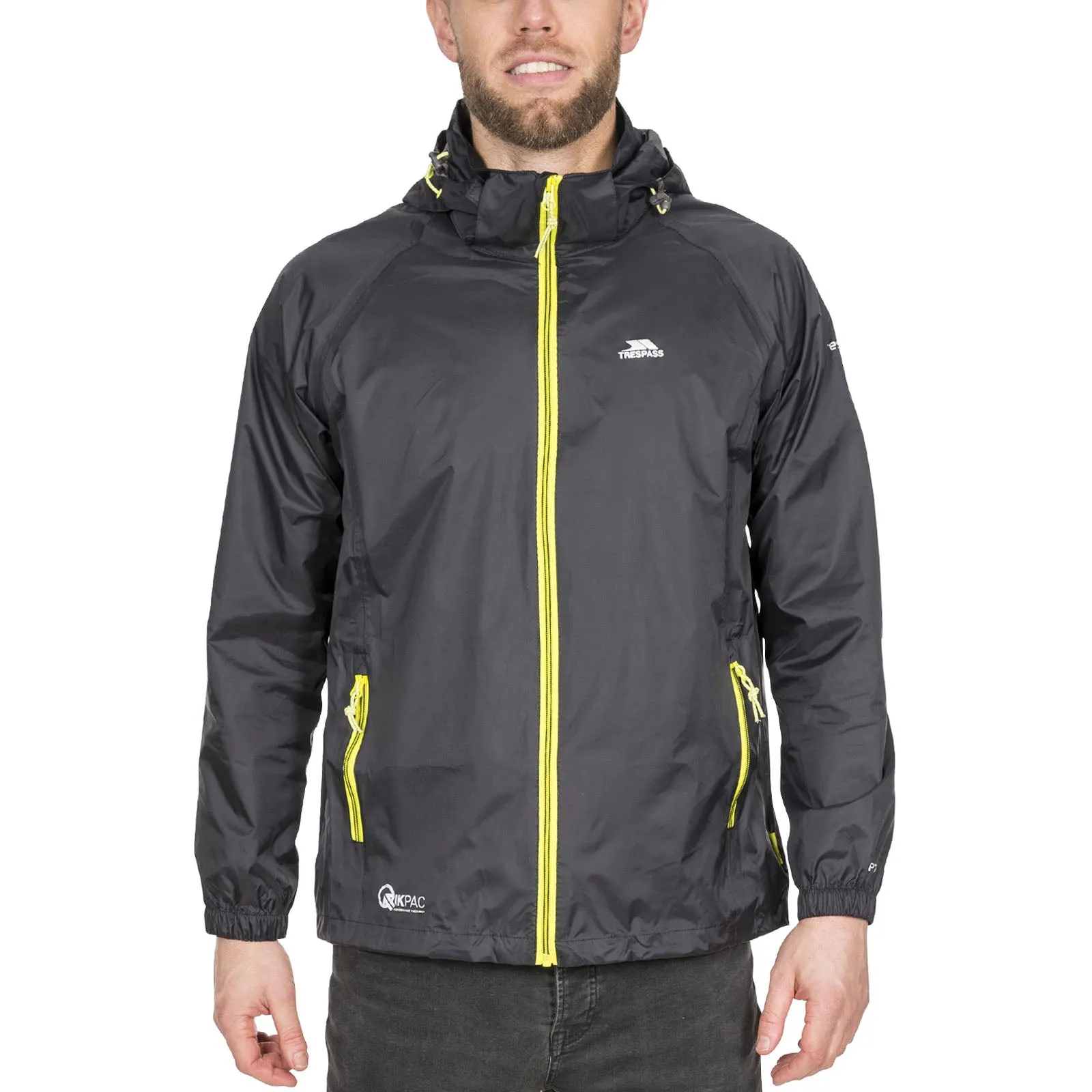 Trespass Mens Quikpac Waterproof Packable Jacket