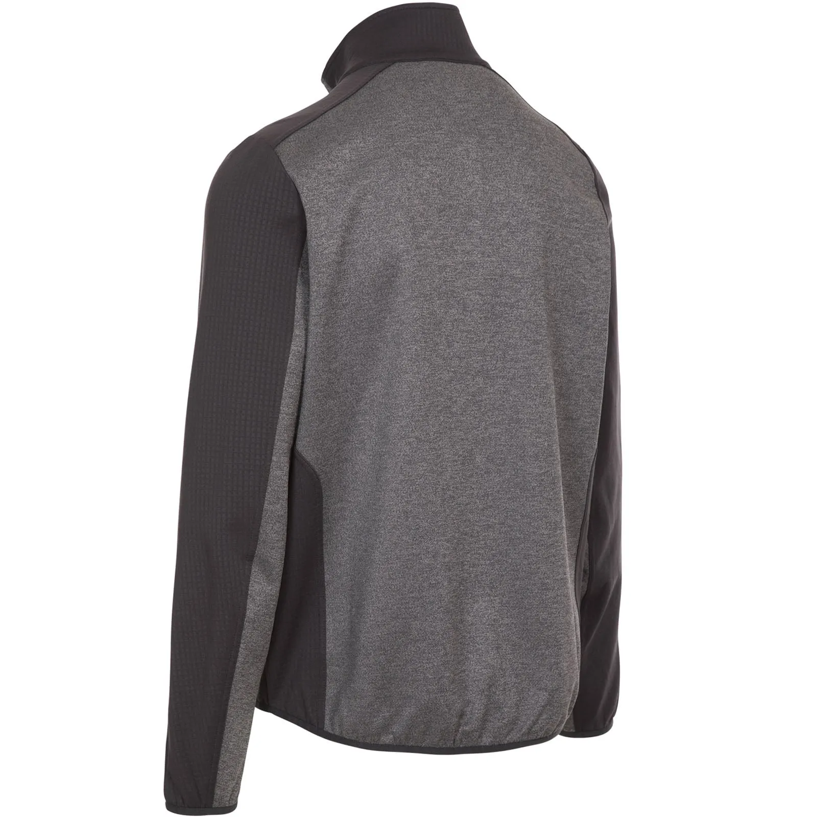 Trespass Mens Tansorton Fleece Jacket - Storm Grey - L