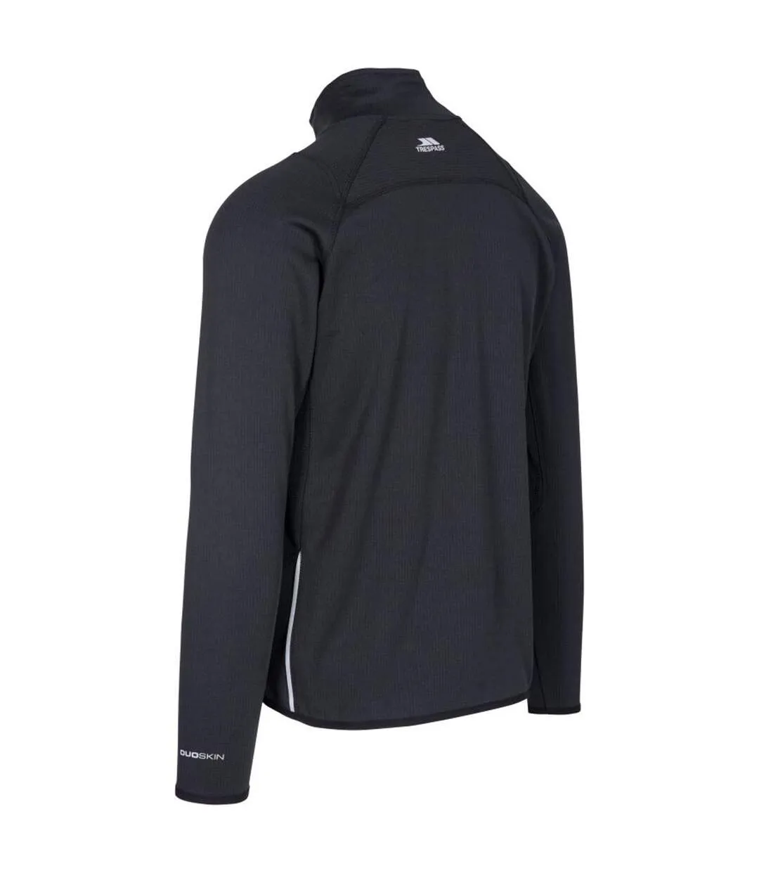 Trespass Mens Whiten Long Sleeve Quick Dry Active Jacket (Black) - UTTP328