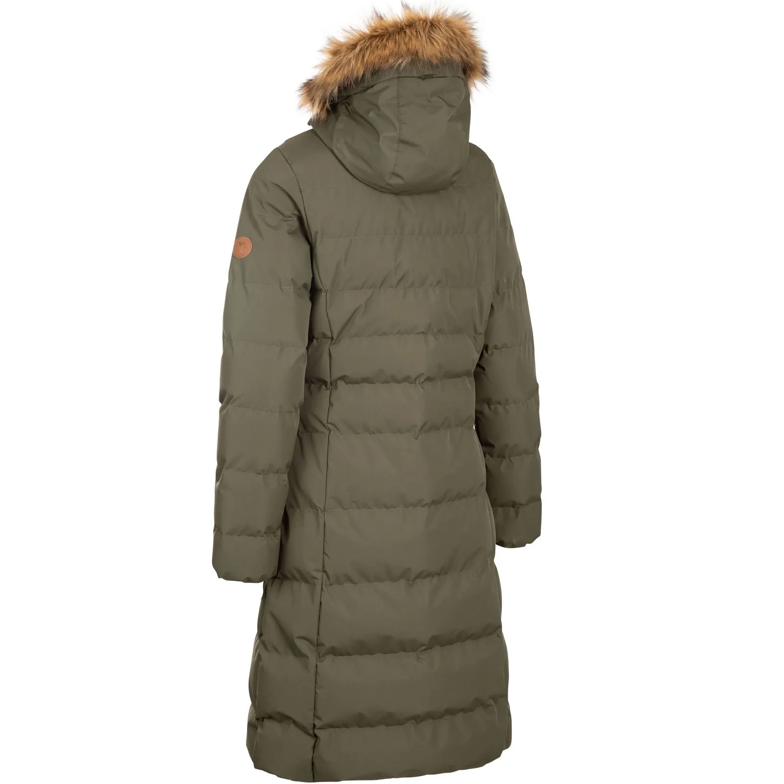 Trespass Womens Audrey Padded Waterproof Faux Fur Jacket