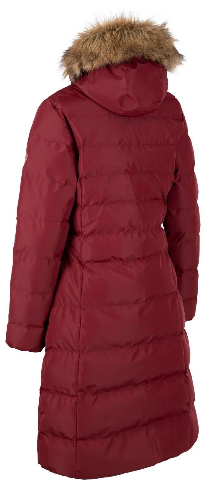 Trespass Womens Audrey Padded Waterproof Faux Fur Jacket