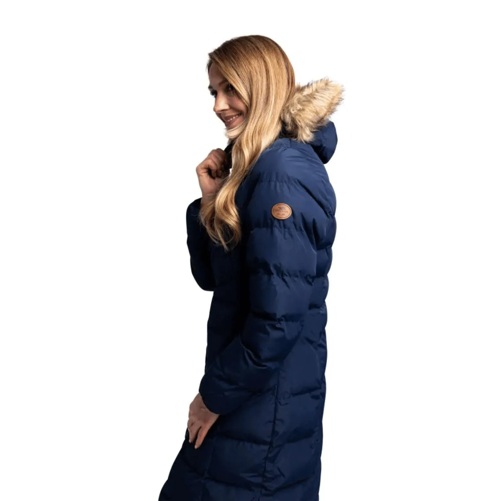 Trespass Womens Audrey Padded Waterproof Faux Fur Jacket